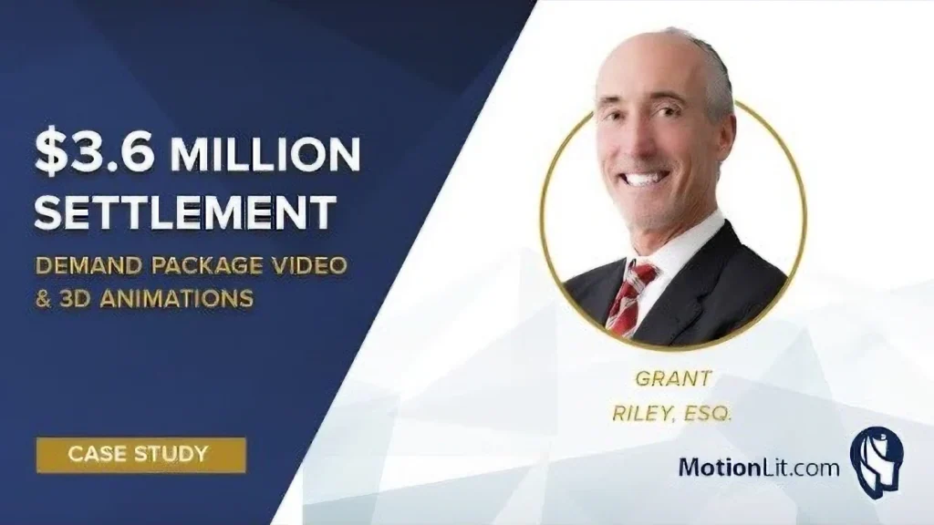 $3.6 Million Settlement Using Demand Video and 3D Animation