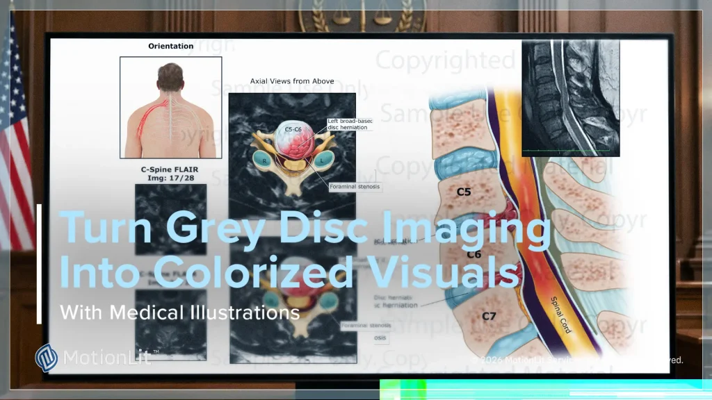 Highlight Cervical and Lumbar Spine Injuries Through Colorized MRI Interpretations